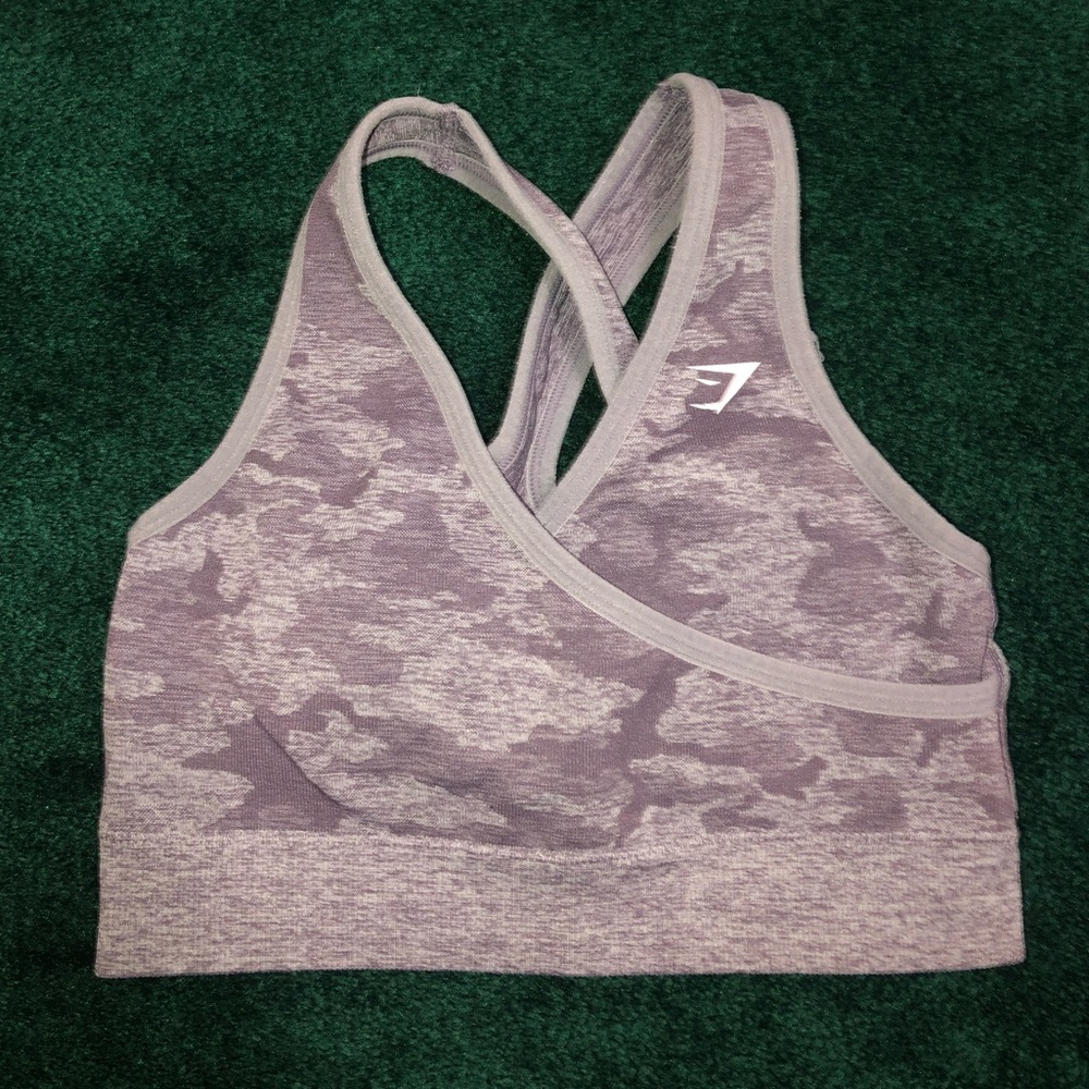 Gymshark Camo Seamless sports bra